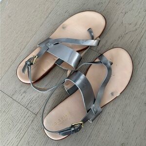 Cole Haan Anica Thong Sandal in Metallic